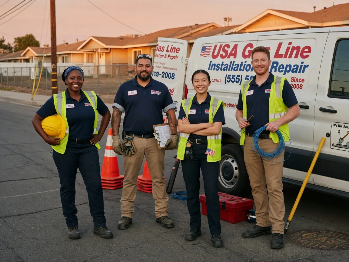 Gas Line Installation company in Blue Hill, NE